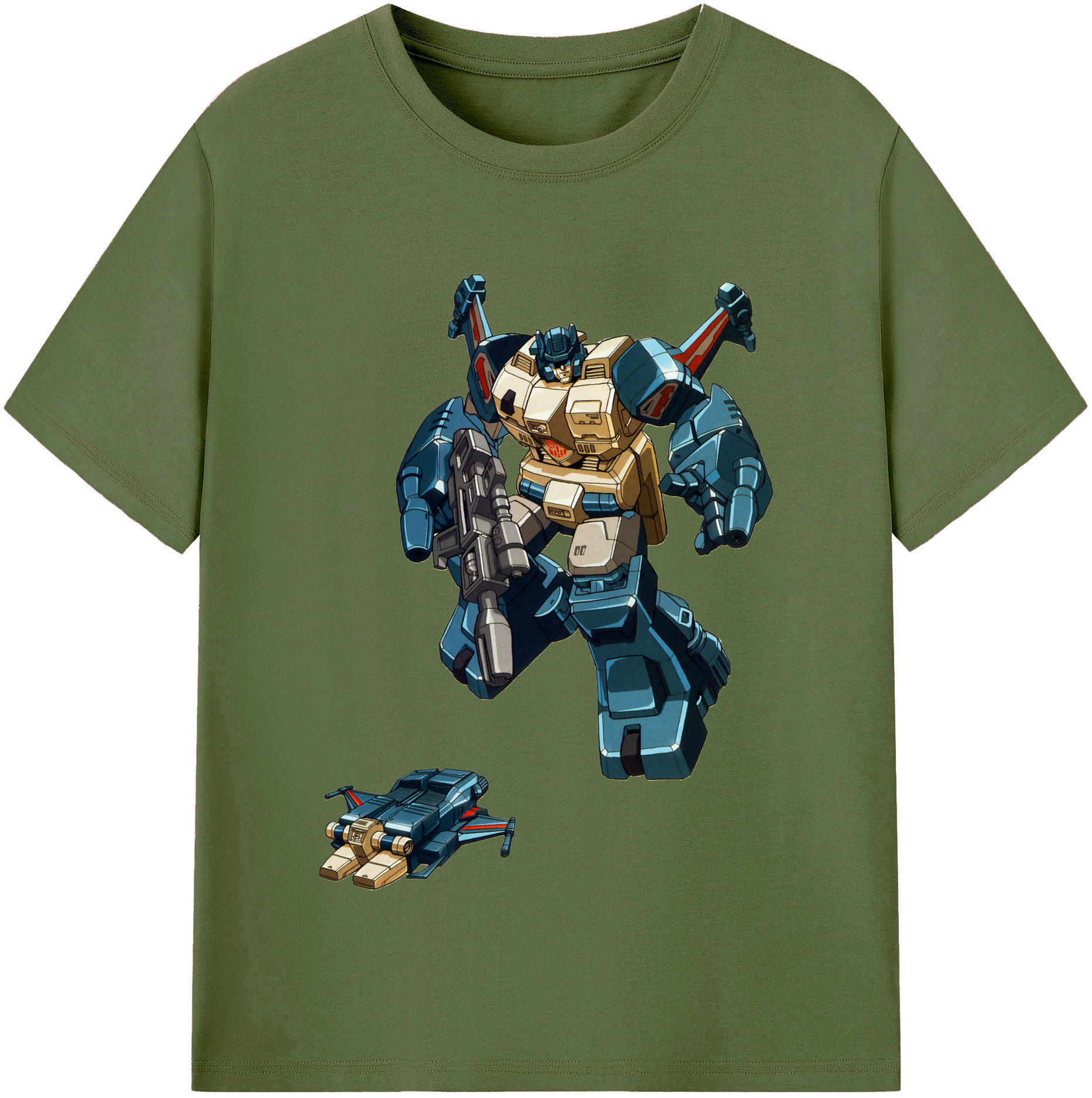 （画像用）  綿100％半袖Tシャツ（フロントプリント）